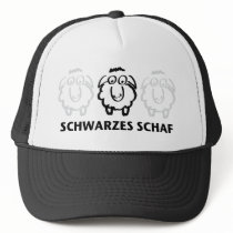 schwarzes schaf trucker hats