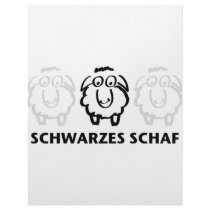 schwarzes schaf personalized letterhead