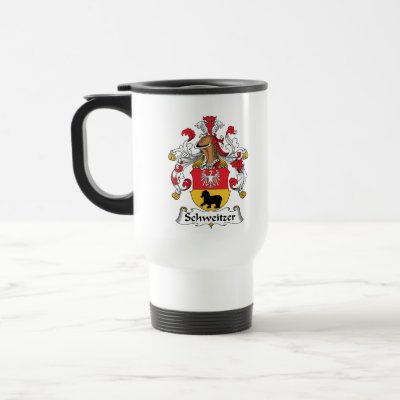 Schweitzer Family Crest Coffee Mug by coatsofarms