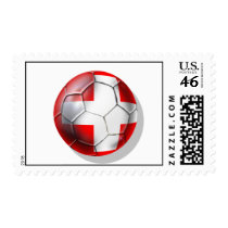 Schweiz Switzerland soccer ball fans gifts Postage