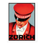 Schweizerhof Zurich Postcard