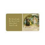 Schweppes Table Waters Personalized Address Label