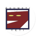 Schweti Yeti Window Sticker