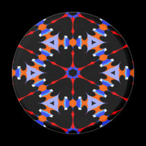 Sci-fi Abstract Magnet by Rajee1 Sci-fi Abstract Magnet