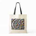 Sci-Fi Book Bag "Abstract Moon"
