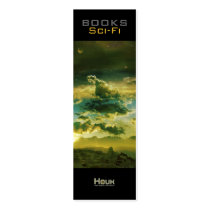 sci fi, digital, landscape, space, planet, scenery, universe, art, artwork, illustration, clouds, motivational, library, houk, super, bookmark, super bookmark, reading, powers, read, books, literature, knowledge, learn, confidence, excellence, school, back to school, sweet gifts, teach, gifts for teachers, bookmarks, librarian, gifts, stocking stuffers, profile cards, Visitkort med brugerdefineret grafisk design