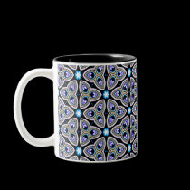 Sci-fi Flower Pattern Mug
