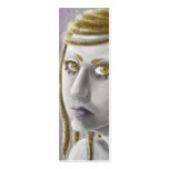 Sci-fi Girl Bookmark Business Card Template