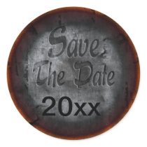 Sci-Fi SaveThe Date Sticker stickers