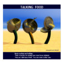 Sci-fi talking food posters by talisbird Sci-fi talking food posters