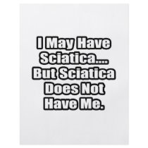 Sciatica Fighting Quote Flyer
