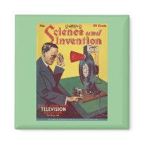 Science And Invention Refrigerator Magnet