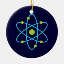 Science Atom Christmas Ornament