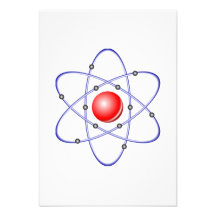 Science Atom Diagram Announcement