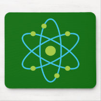 Science Atom Mouse Pads