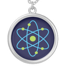 Science Atom Necklaces