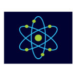 Science Atom Post Cards Science Atom Post Cards