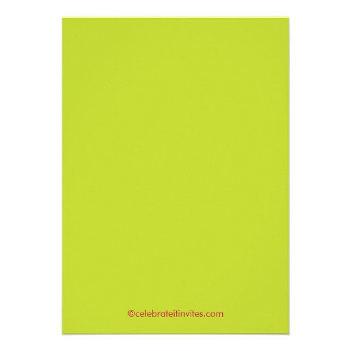 Science Birthday Party Invitation