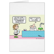science business financial breakthrough split ATM Card