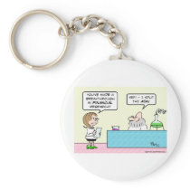 science business financial breakthrough split ATM Key Chains