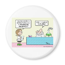 science business financial breakthrough split ATM Fridge Magnet