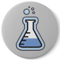 Science buttons by bartonleclaydesign Science buttons