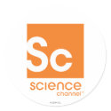 Science Channel Logo Sticker