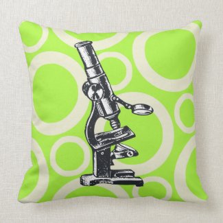 Science Chic - Microscope Pillow