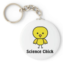 Science Chick Key Chains