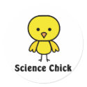 Science Chick stickers by chick_appeal Science Chick stickers