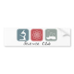 Science Club (Squares) Bumper Stickers