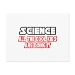 Science...Cool Kids Post Cards