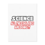 Science...Cool Kids Post Card