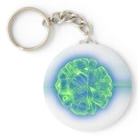Science Fiction 3D Alien Virus Keychains