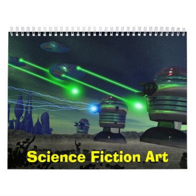Science Fiction Art Calendar by MDKgraphics