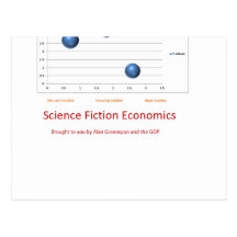 science fiction economics post card