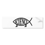 Science Fish Bumper Sticker