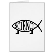 Science Fish Greeting Cards