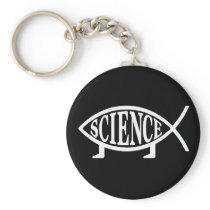 Science Fish Keychain