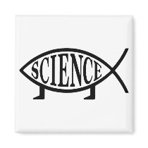 Science Fish Fridge Magnet
