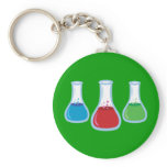 Science Flasks Key Chains