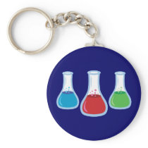 Science Flasks Key Chains