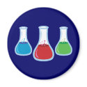 Science Flasks magnets