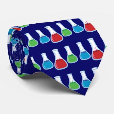 Science Flasks Custom Ties by toxiferous
