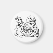 Science Friction Fridge Magnets
