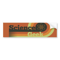Science Geek Bumper Stickers