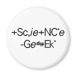 Science Geek Refrigerator Magnet