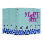 science geek notebook binders