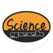 Science Geek stickers