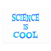 Science is Cool Postcard